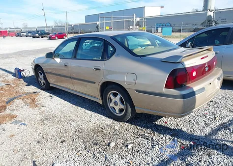 2000 Chevrolet Impala Ls из США, поврежденный, VIN 2G1WH55K0Y9299980